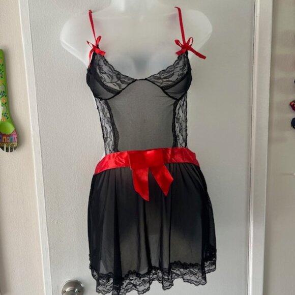 HOT and SEXY! ~ Apron Style Lingerie - Picture 1 of 7